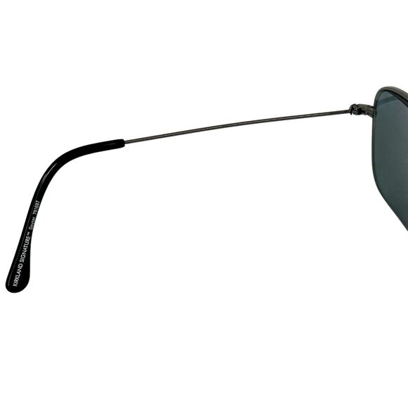 Kirkland Signature Geyser 791697 Gunmetal Eye Glasses Frame ~ 59-16 145 ~ Italy - Picture 10 of 15